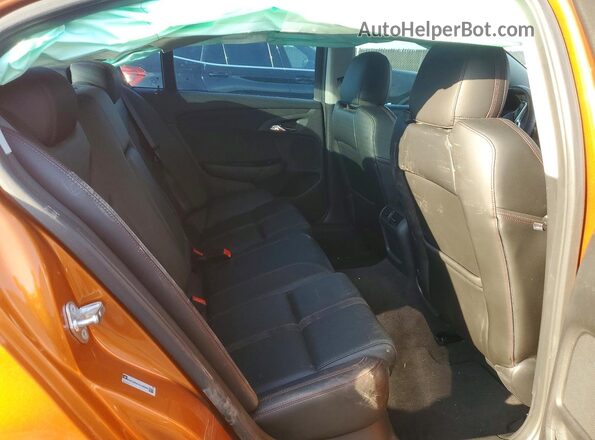 6G3F25RW1HL305500 2017 CHEVROLET SS Оранжевый Вид задних сидений