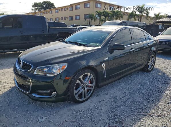 6G3F25RW3HL306941 2017 CHEVROLET SS Green Задня ліва чверть