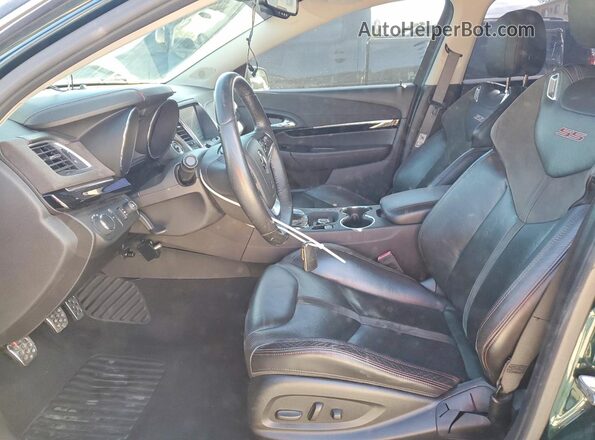 6G3F25RW3HL306941 2017 CHEVROLET SS Green Вид панелі приладів