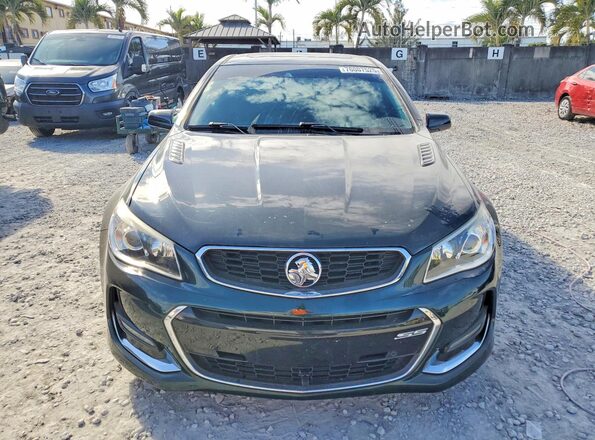 6G3F25RW3HL306941 2017 CHEVROLET SS Green Вид ззаду