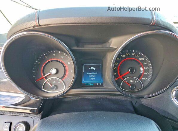 6G3F25RW3HL306941 2017 CHEVROLET SS Green Вид задніх сидінь