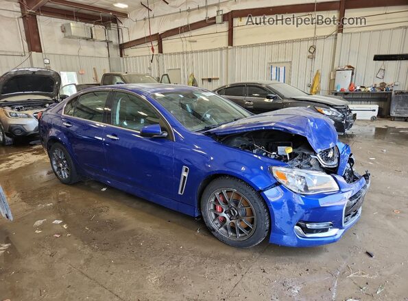 6G3F25RW8GL215338 2016 CHEVROLET SS Blue 