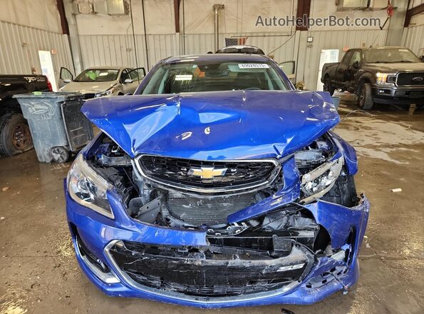 6G3F25RW8GL215338 2016 CHEVROLET SS Blue 