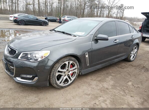 6G3F25RW9HL305342 2017 CHEVROLET SS Gray Передня ліва чверть