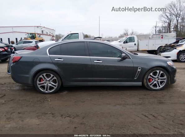 6G3F25RW9HL305342 2017 CHEVROLET SS Gray Вид задньої частини салону