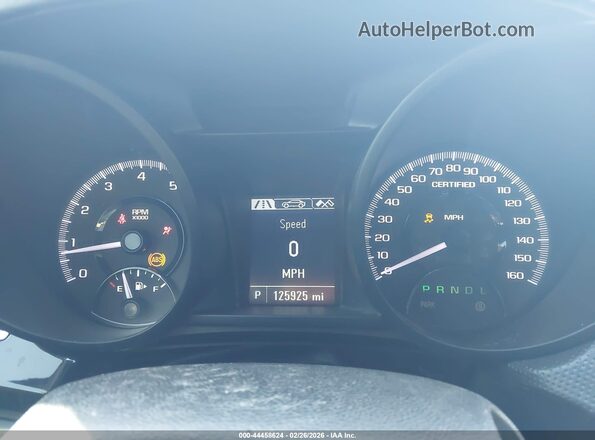 6G3NS5U24GL226076 2016 CHEVROLET CAPRICE Dark Blue Widok tylnych siedzeń