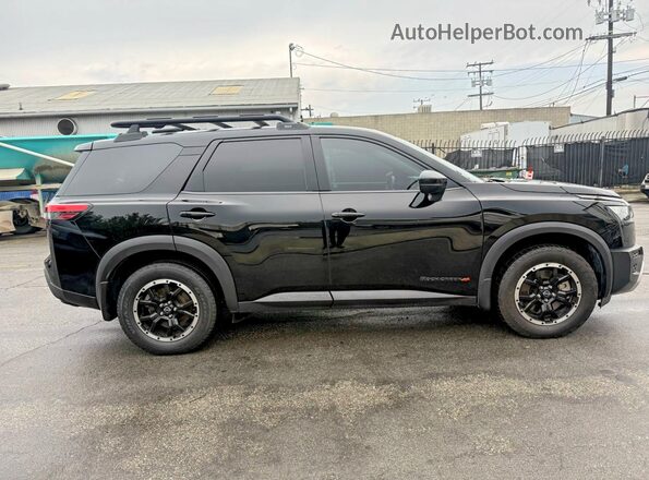 5N1DR3BD6PC216254 2023 NISSAN PATHFINDER Black Engine compartment view