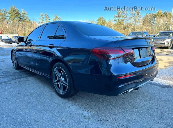 W1KZF8EBXNB026153 2022 MERCEDES-BENZ E Синий Передняя правая четверть