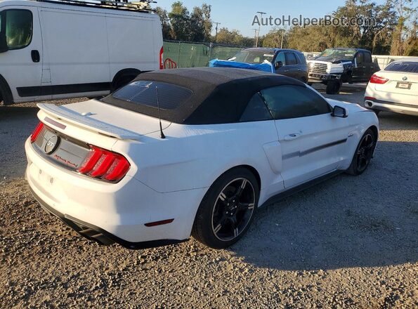 1FATP8FF3M5152923 2021 FORD MUSTANG White Առջևի աջ