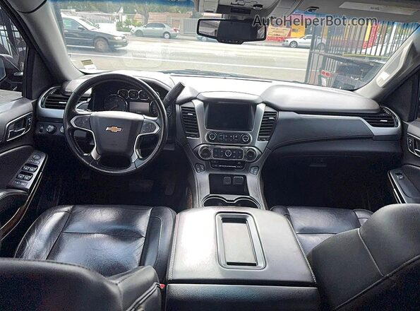 1GNSKHKC9LR249221 2020 CHEVROLET SUBURBAN Черный Вид задних сидений