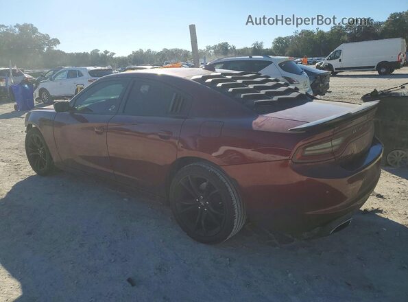 2C3CDXHG8JH187081 2018 DODGE CHARGER Maroon 