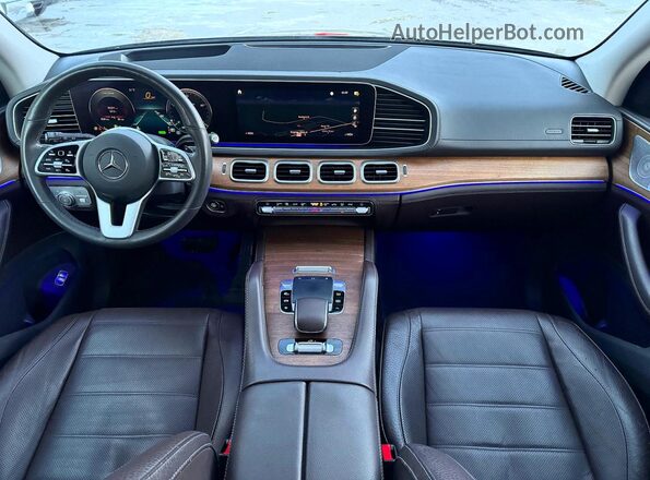 4JGFB5KE2LA141317 2020 MERCEDES-BENZ GLE-CLASS Black Սարքավորումների վահանակի տեսք