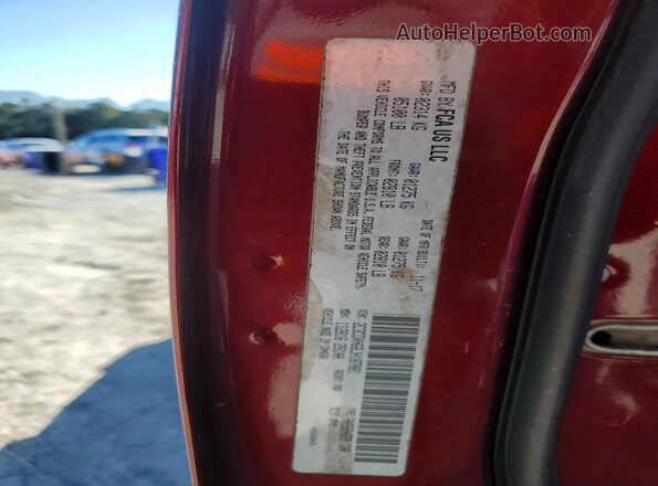 2C3CDXHG8JH187081 2018 DODGE CHARGER Maroon 