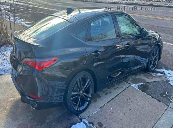 19UDE4H64PA005386 2023 ACURA INTEGRA Black Widok z przodu
