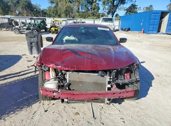 2C3CDXHG8JH187081 2018 DODGE CHARGER Maroon 