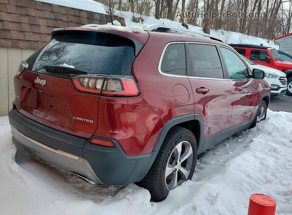 1C4PJMDX9KD379618 2019 JEEP GRAND CHER Burgundy Front view