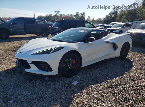 1G1YB3D41M5101156 2021 CHEVROLET CORVETTE Белый Задняя левая четверть