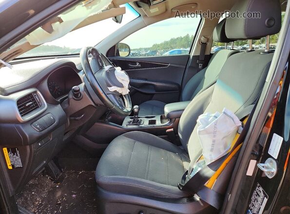 5XYPG4A38JG357531 2018 KIA SORENTO Черный 