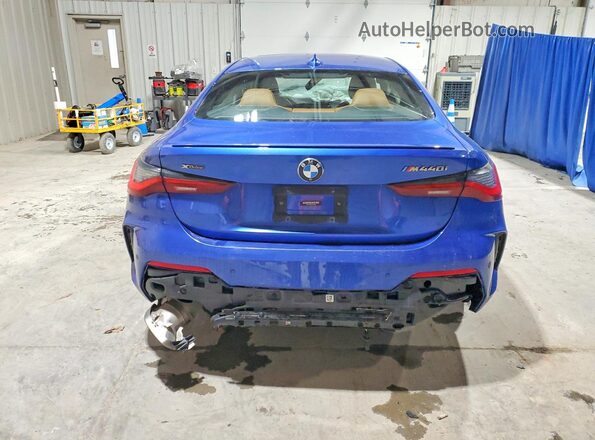 WBA13AR0XMCF64330 2021 BMW M4 Blue Սալոնի դիմացի տեսք