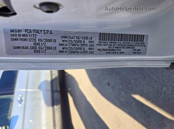 ZFBHRFAB3N6X47224 2022 RAM ALL MODELS White 