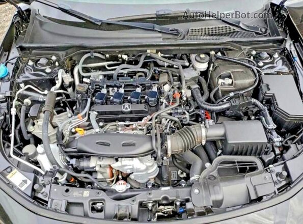 19UDE4H64PA005386 2023 ACURA INTEGRA Black Widok deski rozdzielczej
