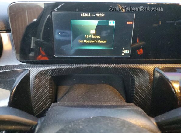 W1K3G4EB8LW047830 2020 MERCEDES-BENZ A Black 