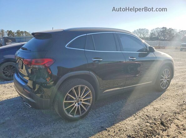 W1N4N4GB3MJ240444 2021 MERCEDES-BENZ GLA Черный Передняя правая четверть