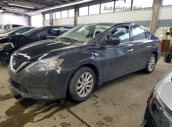 3N1AB7AP6KY393730 2019 NISSAN SENTRA Черный 