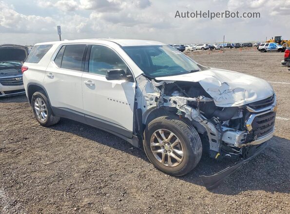 1GNERFKW4JJ107636 2018 CHEVROLET TRAVERSE Белый Вид спереди