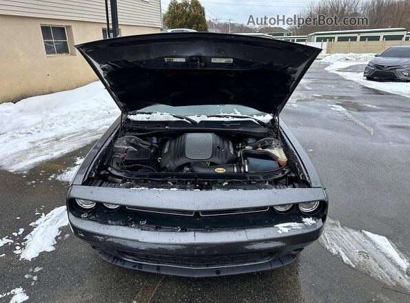 2C3CDZBT8JH141994 2018 DODGE CHALLENGER Серый Вид щитка приборов