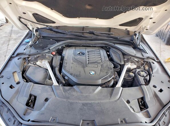 WBA7T2C01NCH53524 2022 BMW 7 SERIES White Vista del compartimento del motor