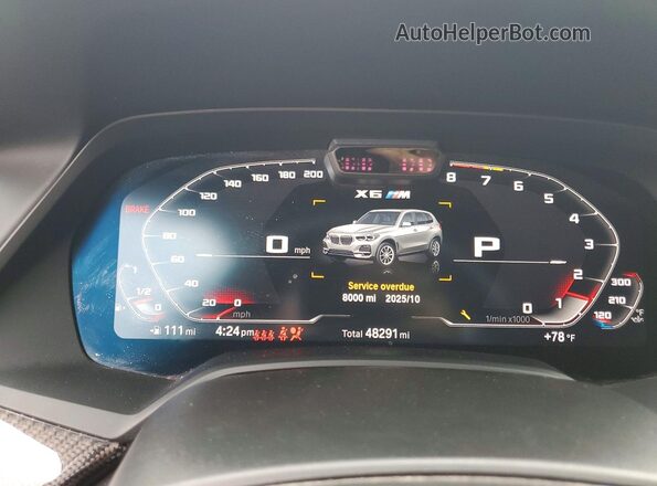 5YMCY0C09P9P32741 2023 BMW X6 Black Widok tylnych siedzeń