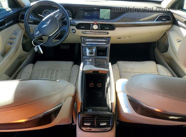 KMHG54JHXHU024950 2017 GENESIS G90 Black 