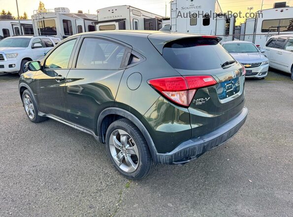 3CZRU5H55HM709616 2017 HONDA HR-V Green Przód prawy