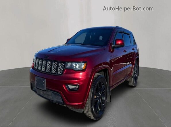 1C4RJFAGXKC670384 2019 JEEP GRAND CHER Burgundy Trasero derecho