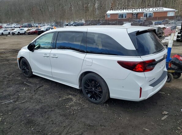 5FNRL6H78SB052080 2025 HONDA ODYSSEY White Trasero derecho