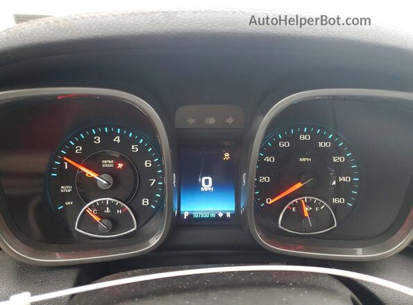 1G11C5SA7GF155921 2016 CHEVROLET MALIBU Silver Rear seats view