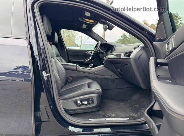5UXCY8C08L9B21442 2020 BMW X6 Black 