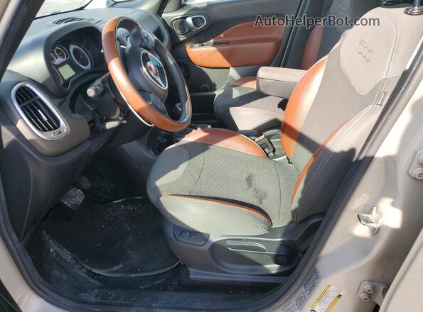 ZFBCFADH6GZ037788 2016 FIAT 500L Tan წინა პანელის ხედი