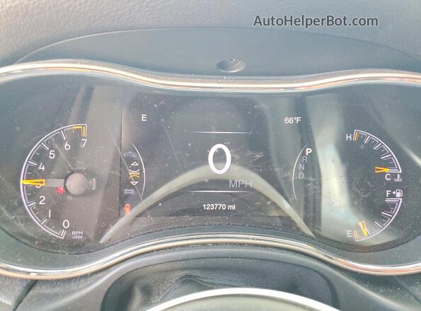1C4RJEBG7HC793724 2017 JEEP GRAND CHER Black Vista de los asientos traseros