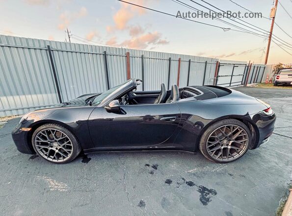 WP0CB2A93LS262748 2020 PORSCHE 911 Black ძრავის განყოფილების ხედი