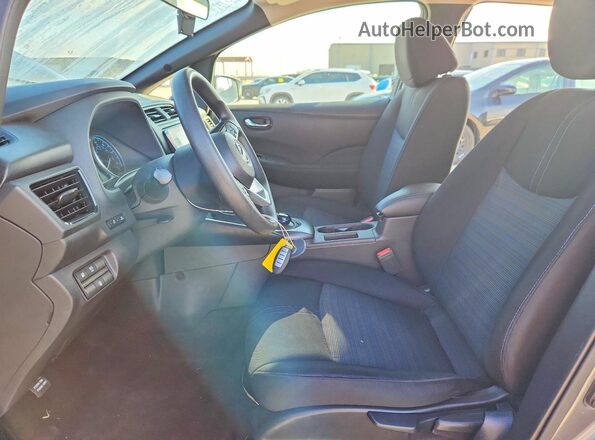 1N4AZ1BV2PC556348 2023 NISSAN LEAF Gray წინა პანელის ხედი