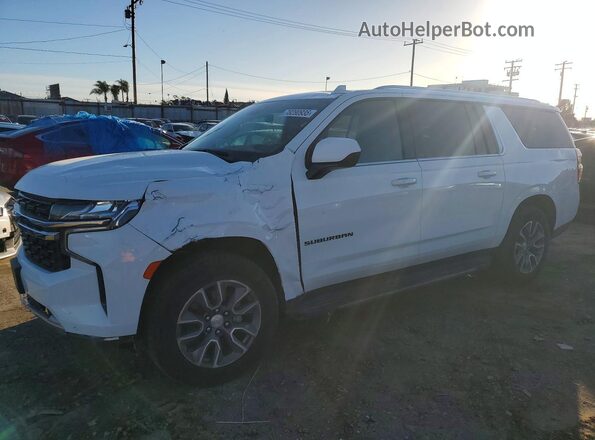 1GNSKBKD5RR165203 2024 CHEVROLET SUBURBAN White Tył lewy