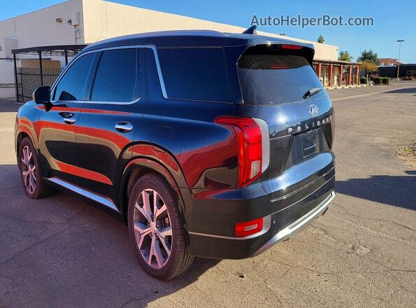 KM8R54HE3MU240752 2021 HYUNDAI PALISADE Blue Front right