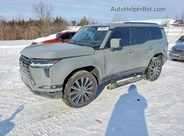 JTJVBCDX7S5049935 2025 LEXUS GX Gray Trasero izquierdo