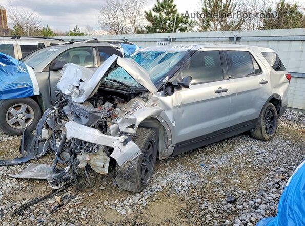 1FM5K8AR0HGE13563 2017 FORD FORD EXPLORER Серебряный Задняя левая четверть