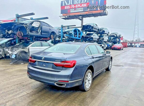 WBA7E4C54JGV23896 2018 BMW 7 SERIES Blue 