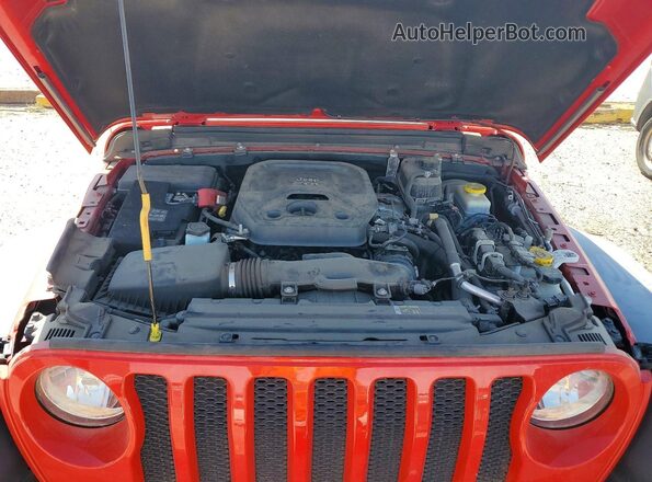 1C4HJXDN9KW549405 2019 JEEP WRANGLER Red 