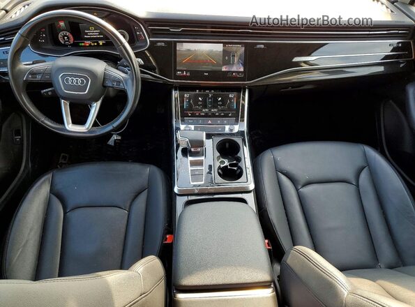 WA1LXBF72ND020155 2022 AUDI Q7 Black Вид щитка приладів