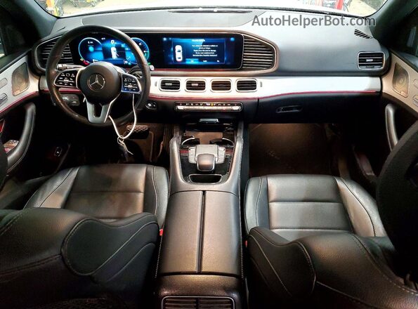 4JGFB4KB3NA628366 2022 MERCEDES-BENZ GLE-CLASS White Vista del cuadro de instrumentos